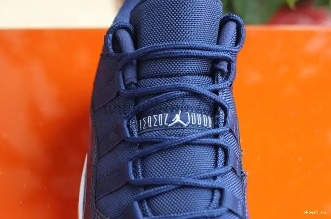 Authentic Air Navy Gum Jordan Low 11 0519